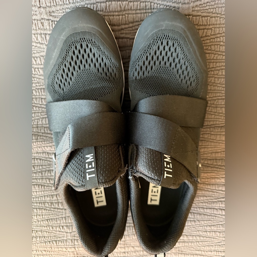 TIEM Black Cycling Shoes -SPD Cleats